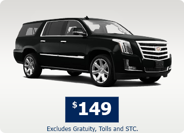 SUV Fairfield transportation to Westchester White Plains Airport